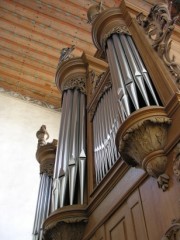 Predigerkirche, orgue Silbermann. Cliché personnel